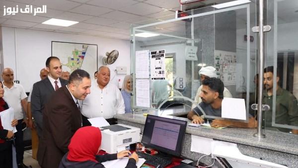 محافظ دمياط يزور المركز التكنولوجي لخدمة المواطنين لمتابعة سير العمل