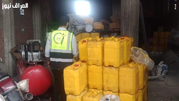 ضبط 2350 لتر من الزيوت النباتية الممنوعة للاستخدام الآدمي في أبو كبير والإبراهيمية بواسطة هيئة سلامة الغذاء بالشرقية