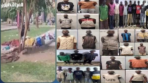 القبض على 33 شخصًا من أصول أفريقية في أكتوبر بتهمة سرقة الكهرباء والتسكع في الحدائق