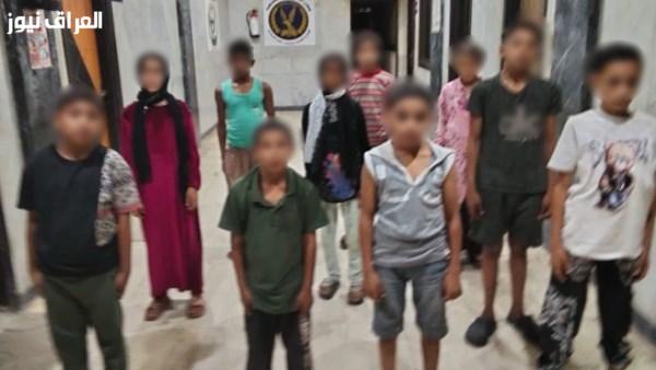 شرطة القاهرة تلقي القبض على 9 متهمين بتسخير 12 طفلًا للتسول