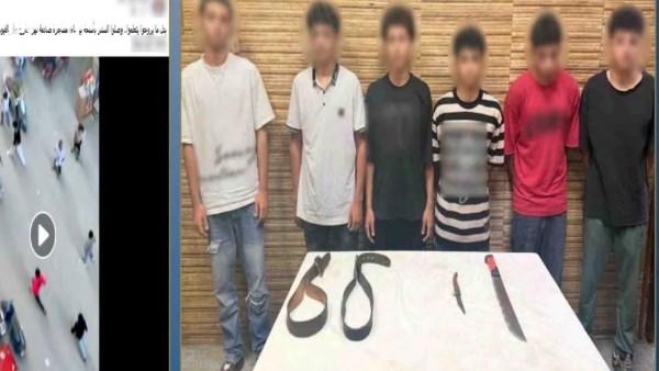 اعتقال 6 طلاب إثر مشاجرة باستخدام الأسلحة البيضاء في الفيوم