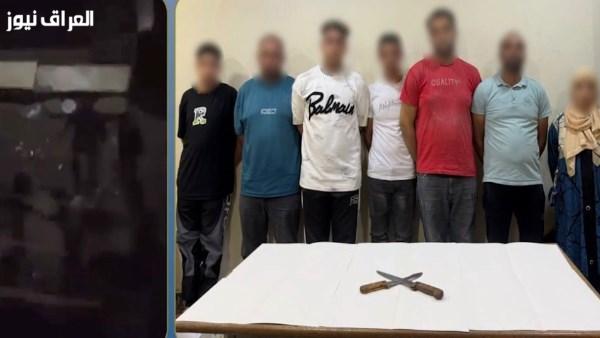 إلقاء القبض على متهم استعان بزوجته وآخرين للاعتداء على شقيقه بسلاح أبيض في الجيزة