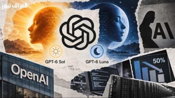 OpenAI تكشف عن GPT-6 Sol وLuna: أداء متميز بتكلفة منخفضة