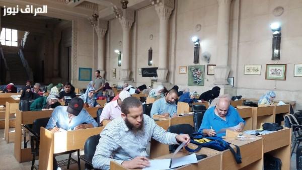 بدء اختبارات نهاية المستوى الثالث في رواق الخط العربي بالأزهر بمشاركة 1300 متقدم