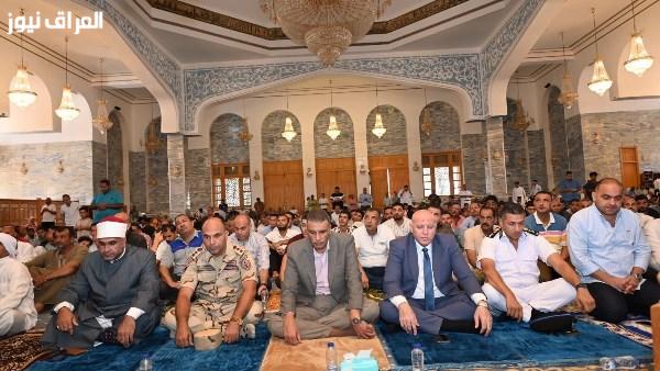 محافظ جنوب سيناء يشارك في صلاة الجمعة بمسجد السلام بشرم الشيخ ويستمع لمشكلات المواطنين