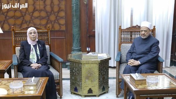 شيخ الأزهر يلتقي رئيس هيئة النيابة الإدارية لبحث سبل تعزيز التعاون المشترك