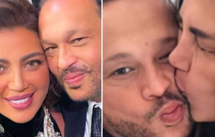 محمد حلاوة يعبّر عن حبه لريهام حجاج في احتفال عيد ميلادها