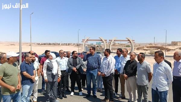 وزيرة الإسكان تراقب سير العمل في مشروعات المدن الجديدة بالصعيد
