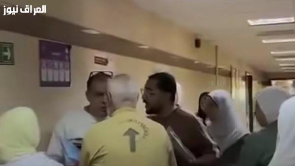 شجار بين رئيس قسم في معهد الكبد بالمنوفية وممرضة قبل رفع الحذاء يتصدر الفيديوهات