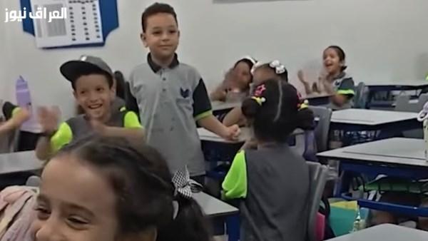 فيديو مدهش: طلاب يبتكرون طريقة غير تقليدية للاحتفال بعيد ميلاد زميلهم في الفصل