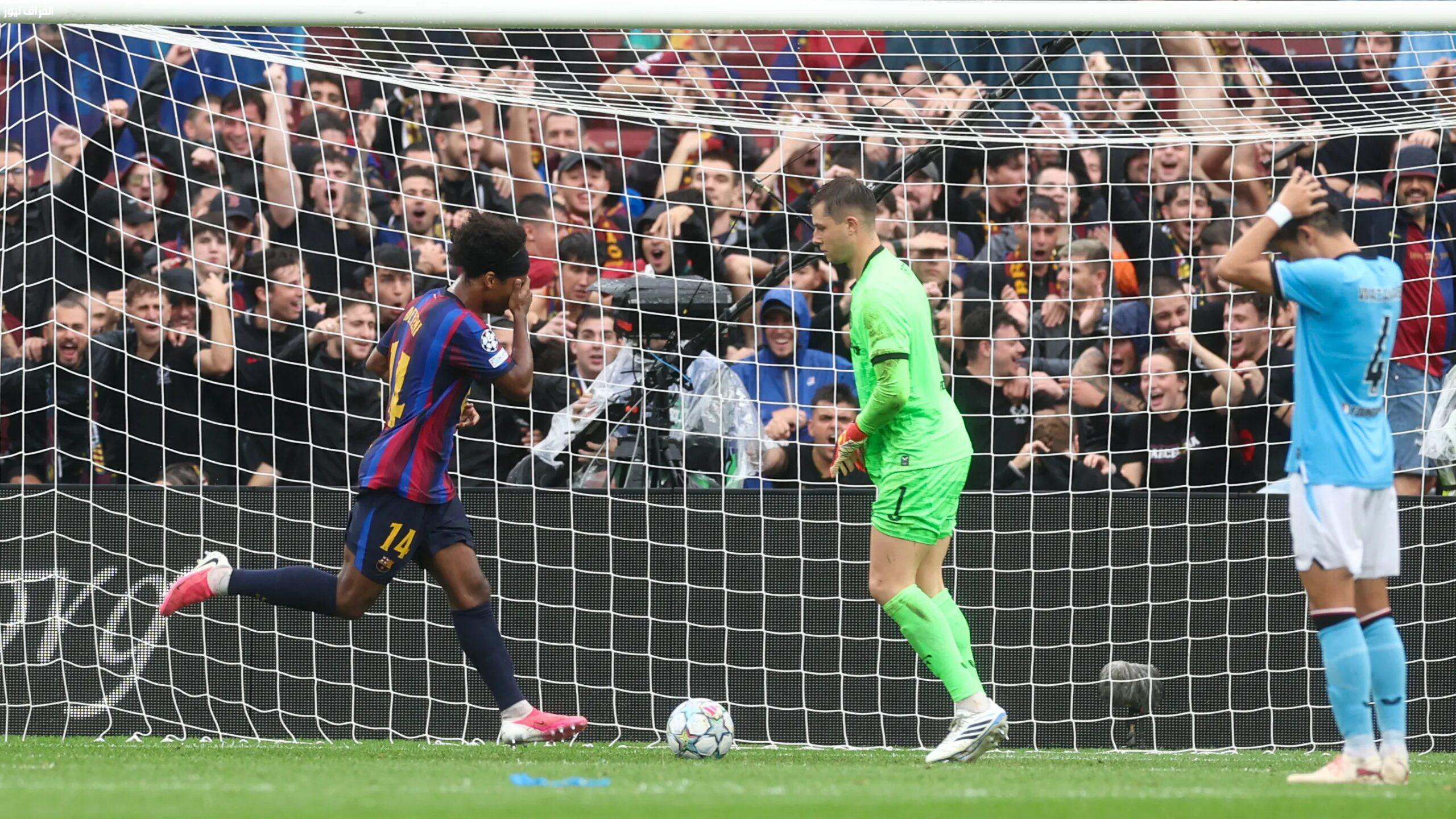 شاهد بالفيديو… أديمي يتفوق على بالاك بماسترpiece فني مع برشلونة