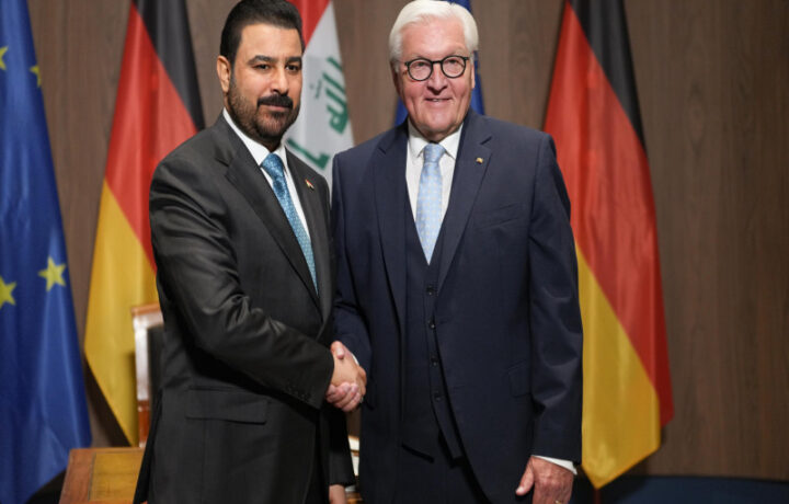 الزيدي يجتمع بالرئيس الألماني في برلين