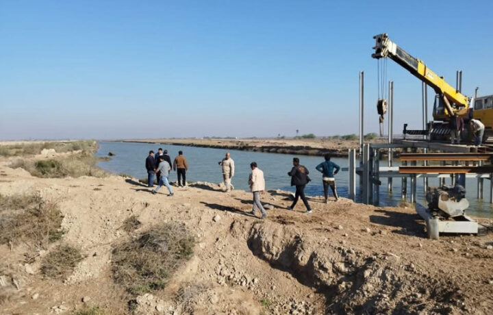 الموارد تكشف عن معدلات تقدم مشروع الطريق الساحلي بجانب شط العرب