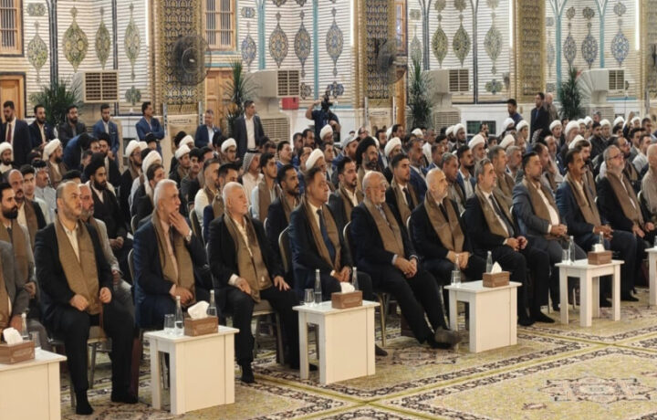 بدء احتفالات “ألفية الحوزة العلمية في النجف الأشرف”